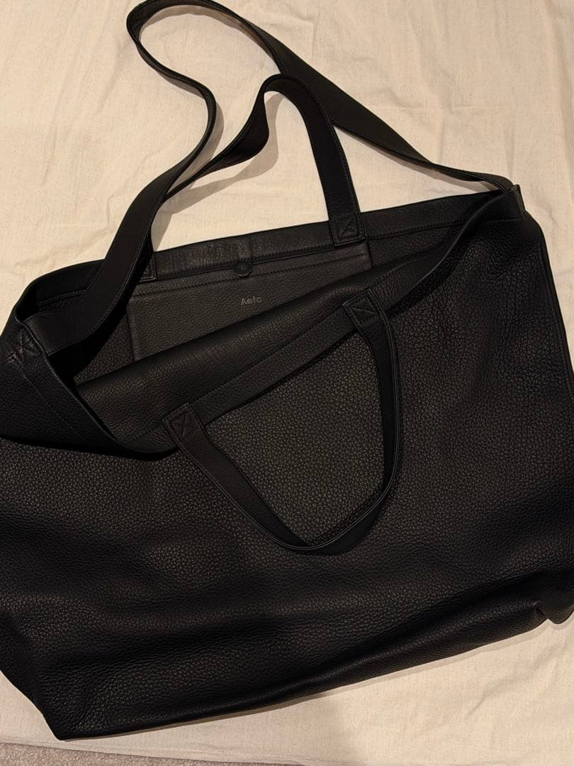 Aeta DA54 DOUBLE FACED SHOULDER TOTE：L