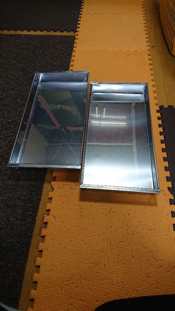 格安！業務用サイズ 未使用ステンレス角バット キャビネット
