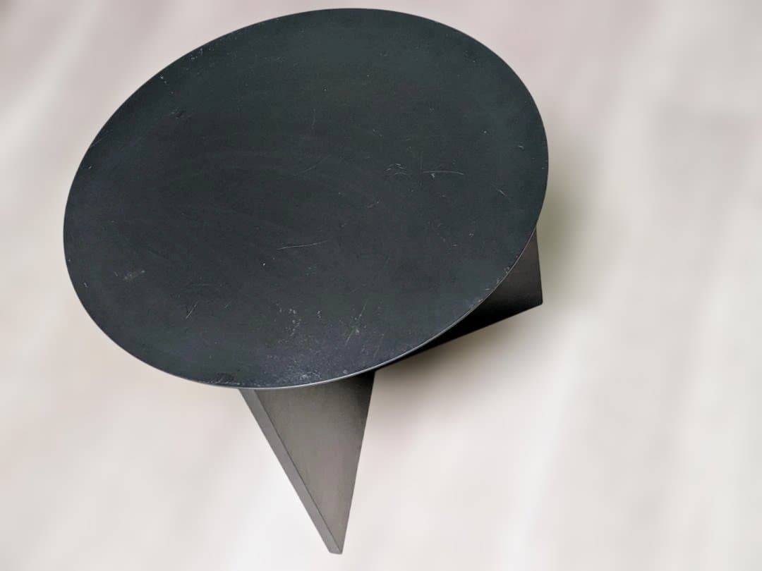 HAY SLIT TABLE ROUND スリットテーブル 黒 ローテーブル