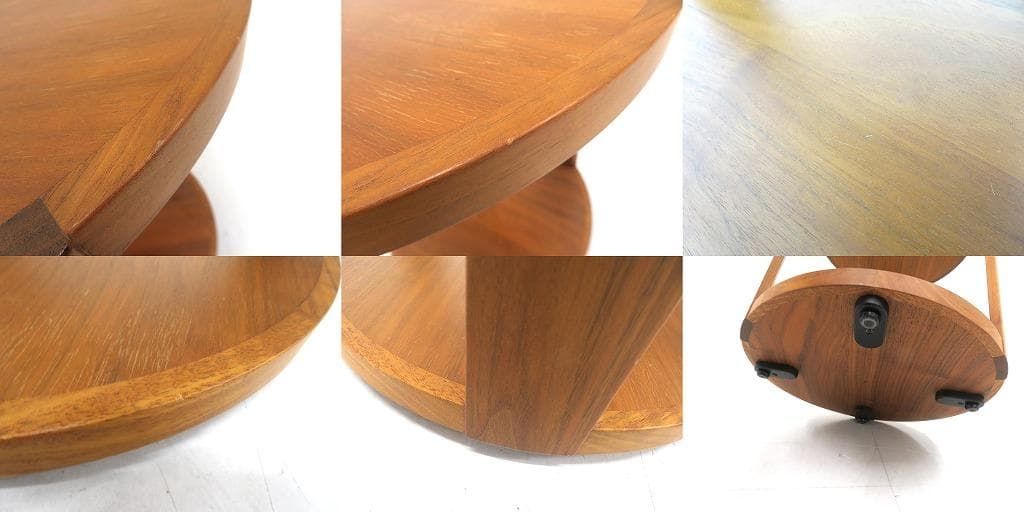 アルフレックス　ウォールナット　サイドテーブル　コーヒーテーブル　モダン