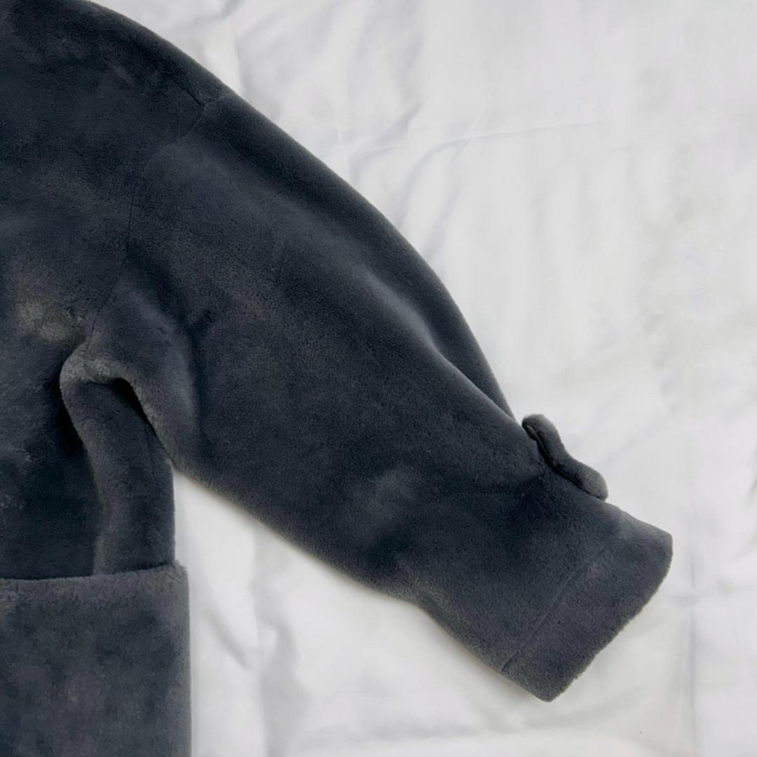 未使用　FURFUR　ファーファー　エコファーダッフルコート　22AW グレー