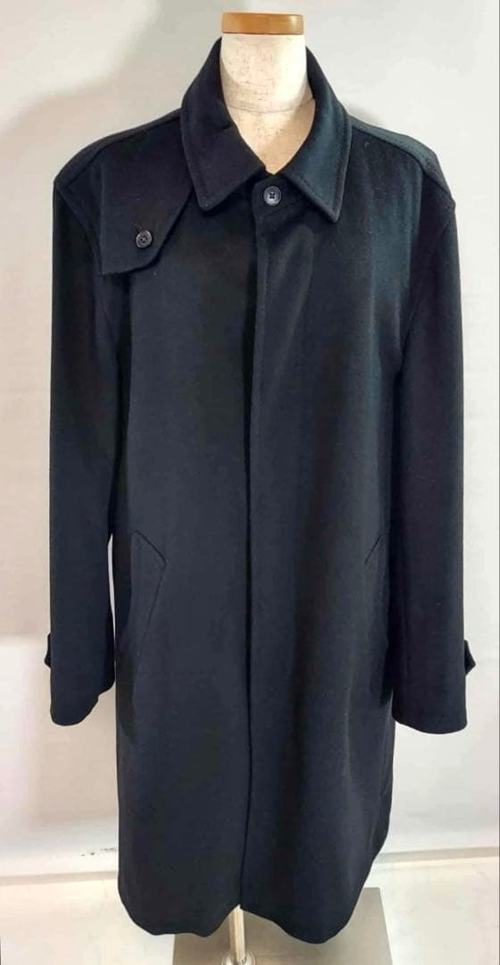 BURBERRY BLACK LABEL ステンカラーコート ライナー付き LL