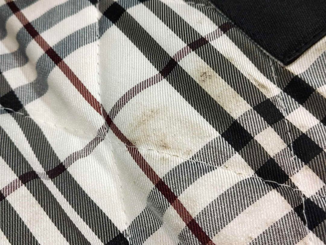 BURBERRY BLACK LABEL ステンカラーコート ライナー付き LL