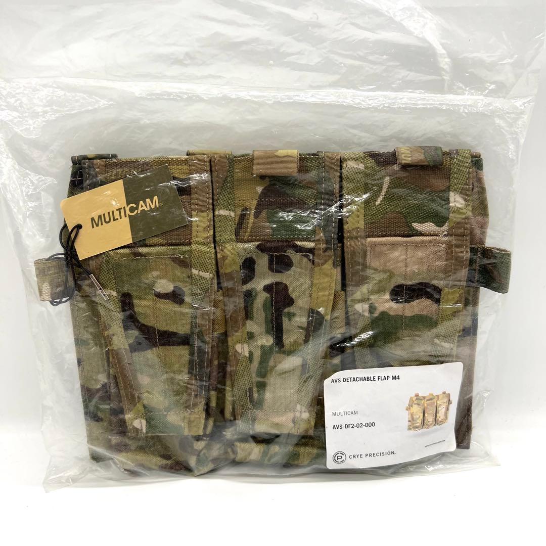 新品 Crye AVS デタッチャブルフラップ M4 マルチカム JPC2.0