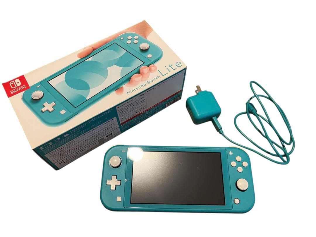 Nintendo Switch Lite ヒビあり