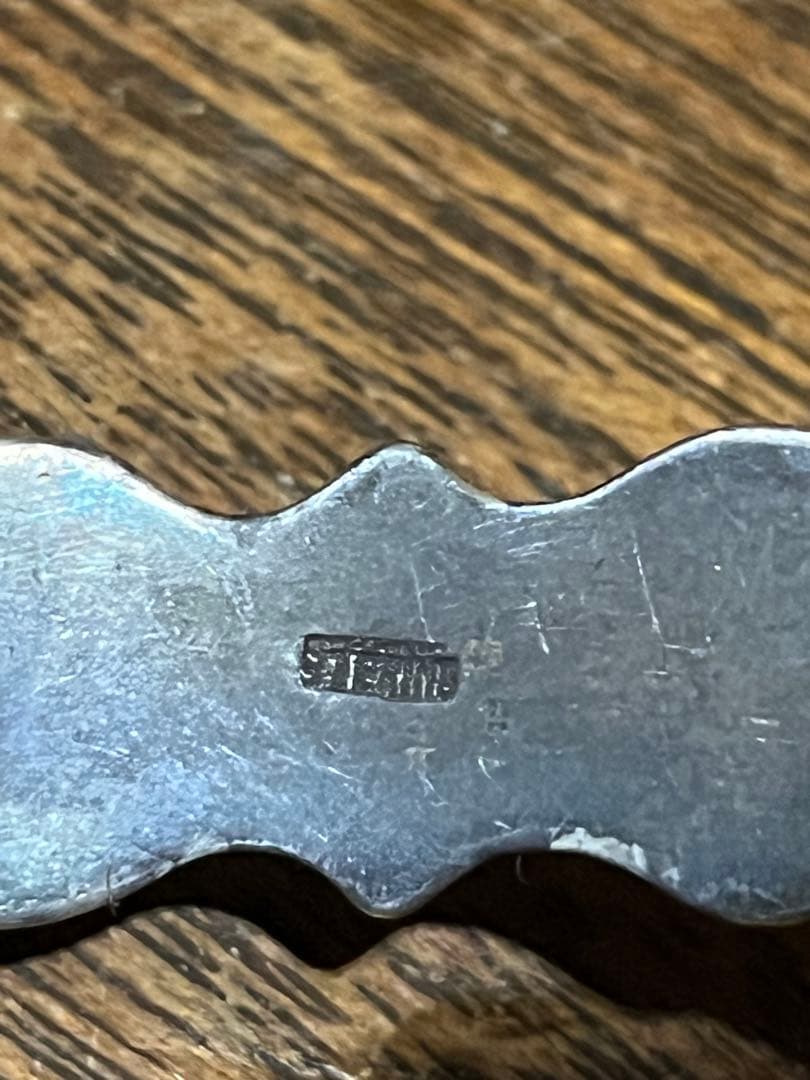 ヴィンテージスターリングシルバー　ズニ族 バングル