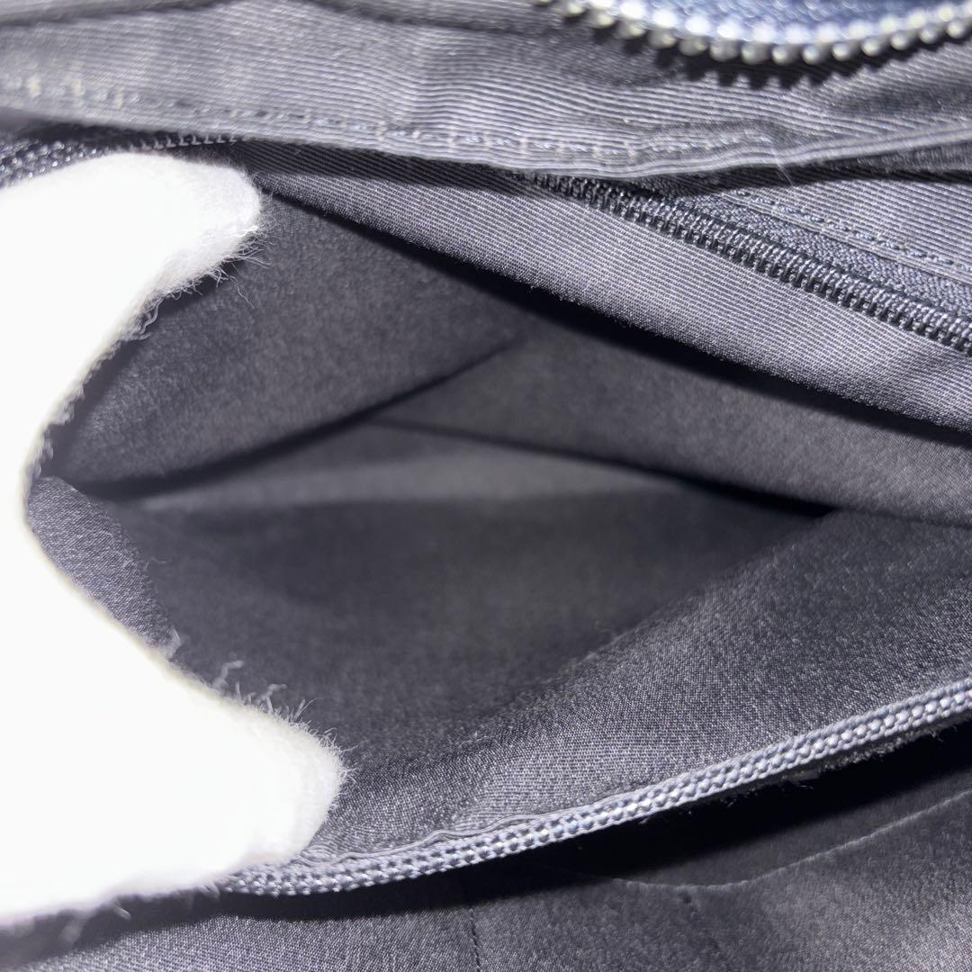 【美品】 COACH ベケット サファイアーノレザー トートバッグ ネイビー