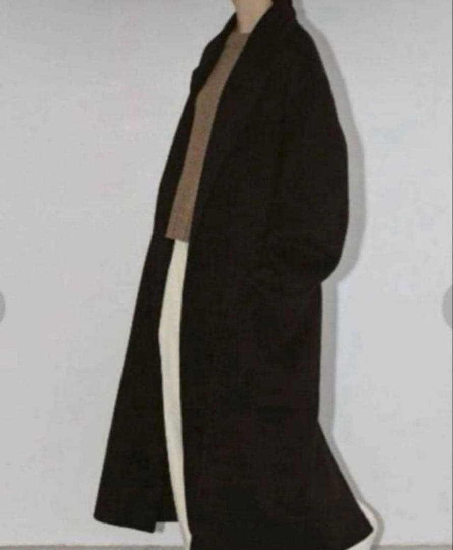 【美品】todayful Wool Over Coat ブラック36