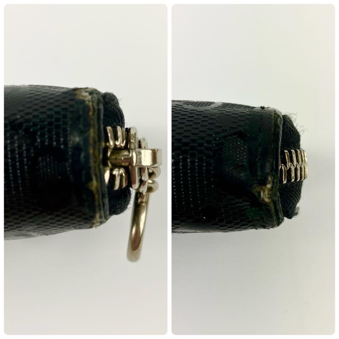 GUCCI GGパターン ブラック長財布