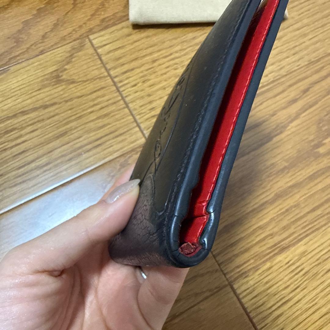 クリスチャンルブタン　二つ折り財布