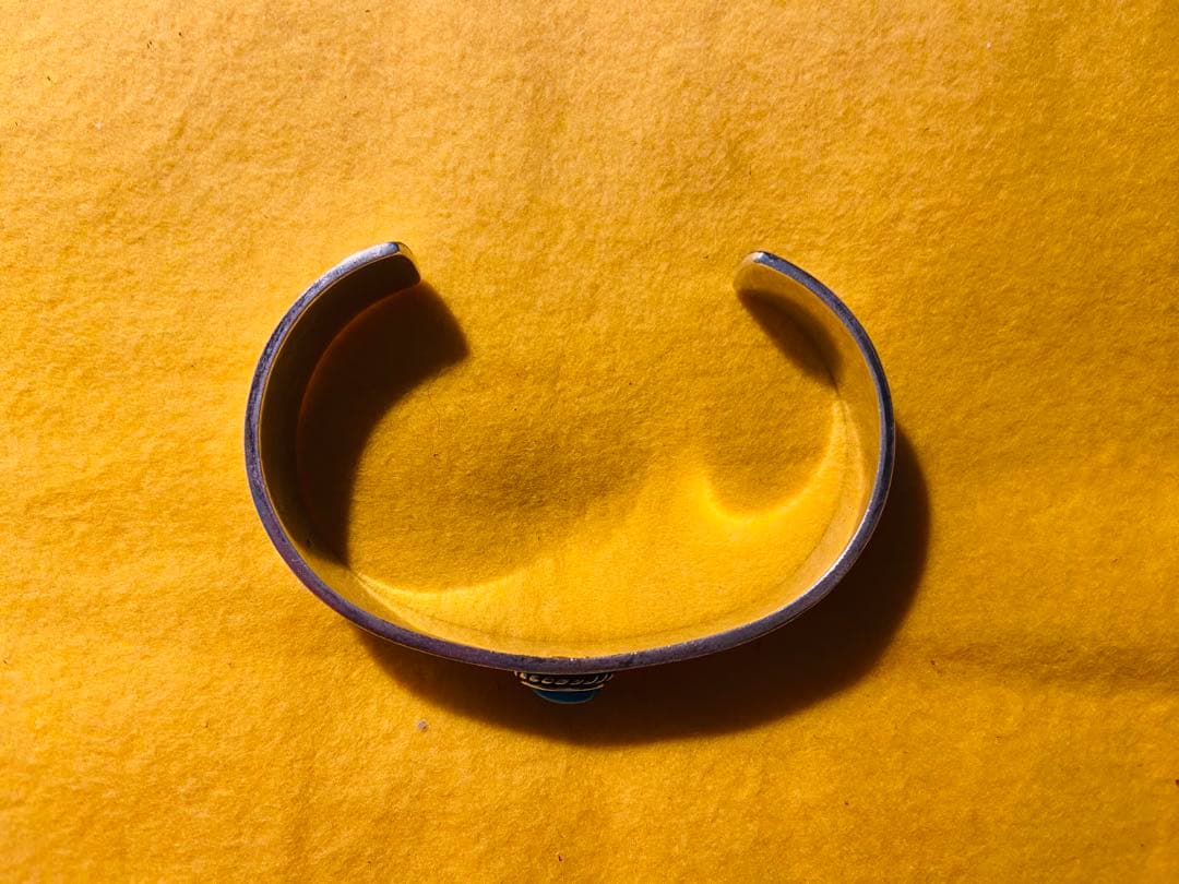 飛*藤様 ゴローズターコイズシルバーバングル(M)