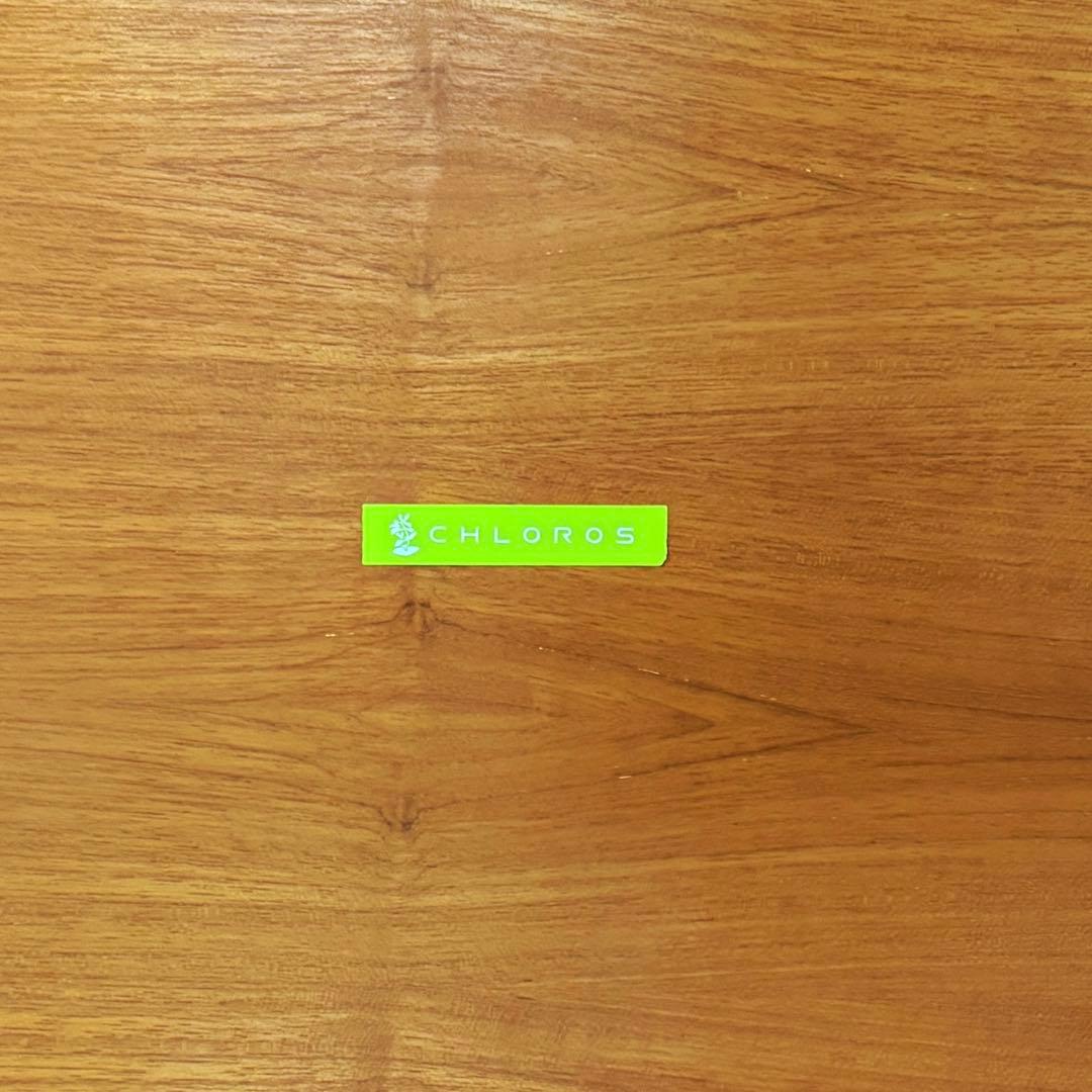 クロロス CHLOROS 円形 ダイニングテーブル 幅100cm チーク材