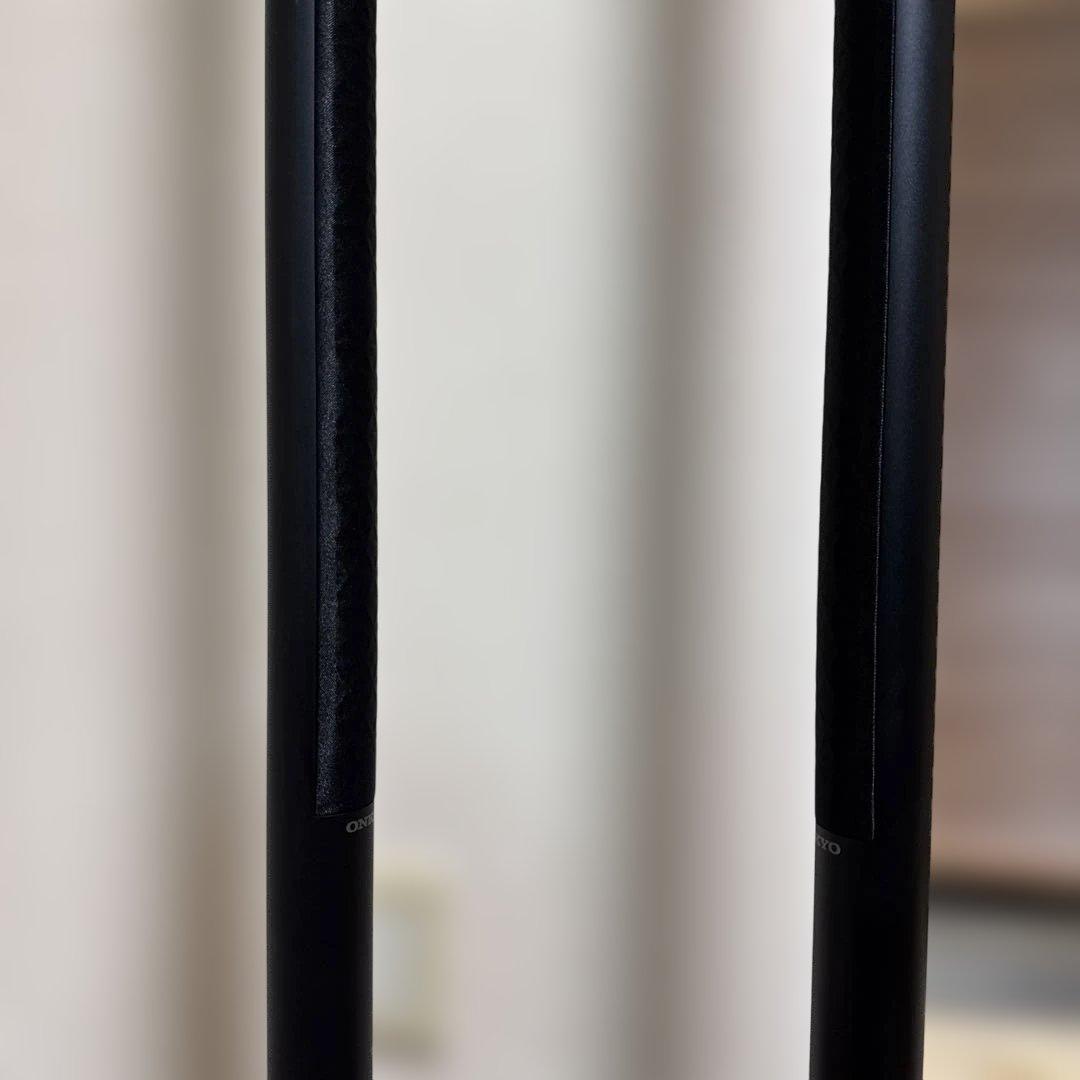 ONKYO スピーカースタンド 2本セット ブラック