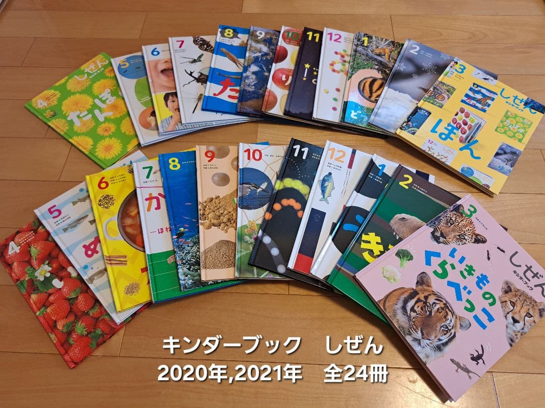 キンダーブック　しぜん　24冊セット
