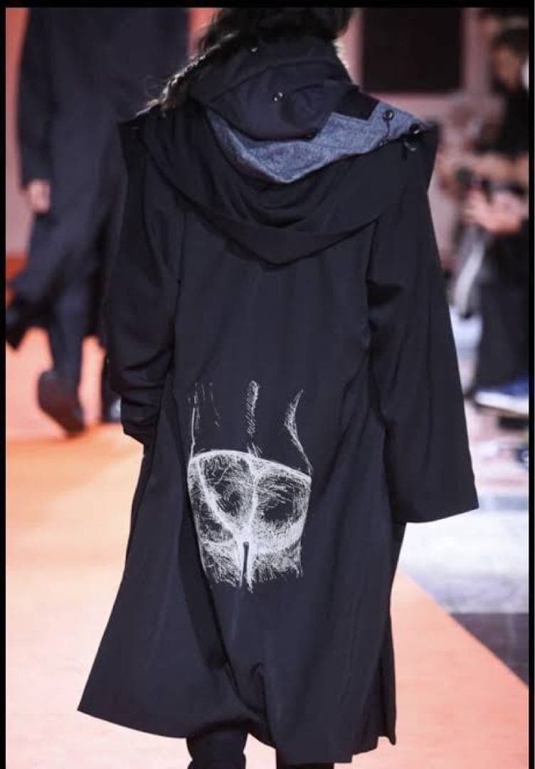 がぶらす　yohji yamamoto pour homme 抜染コート