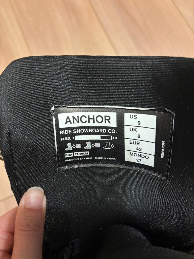 【がーさん様】スノーボード ブーツ RIDE ANCHOR 24-25最新モデル