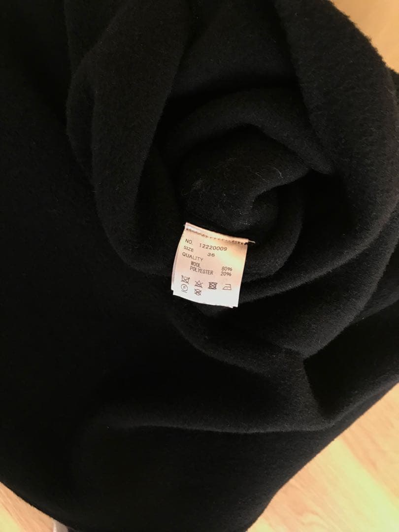 ジャケット・アウター TODAYFUL Wool Over Coat 36 black