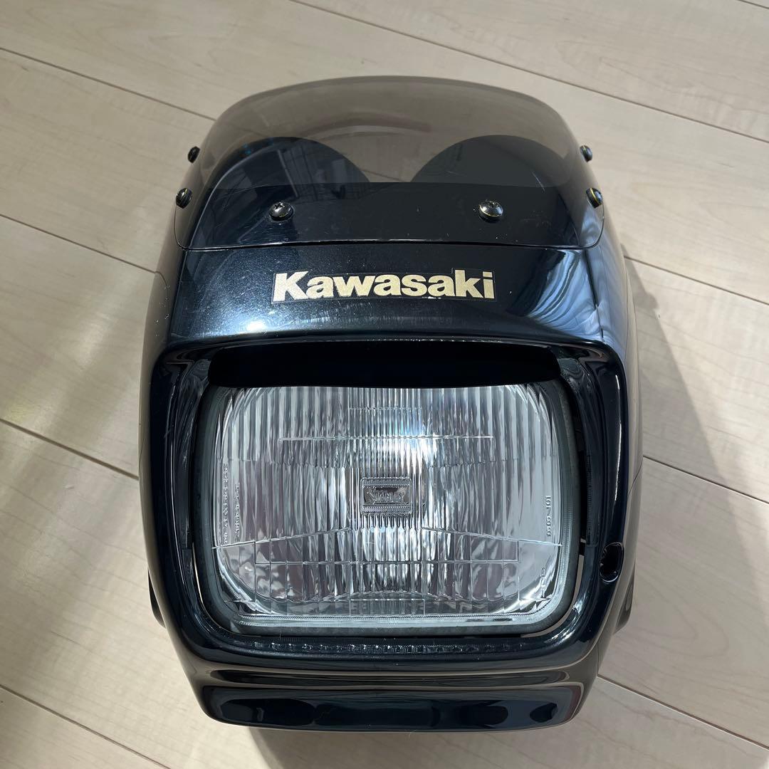 zrx400ブラックカウル　ヘッドライト付き