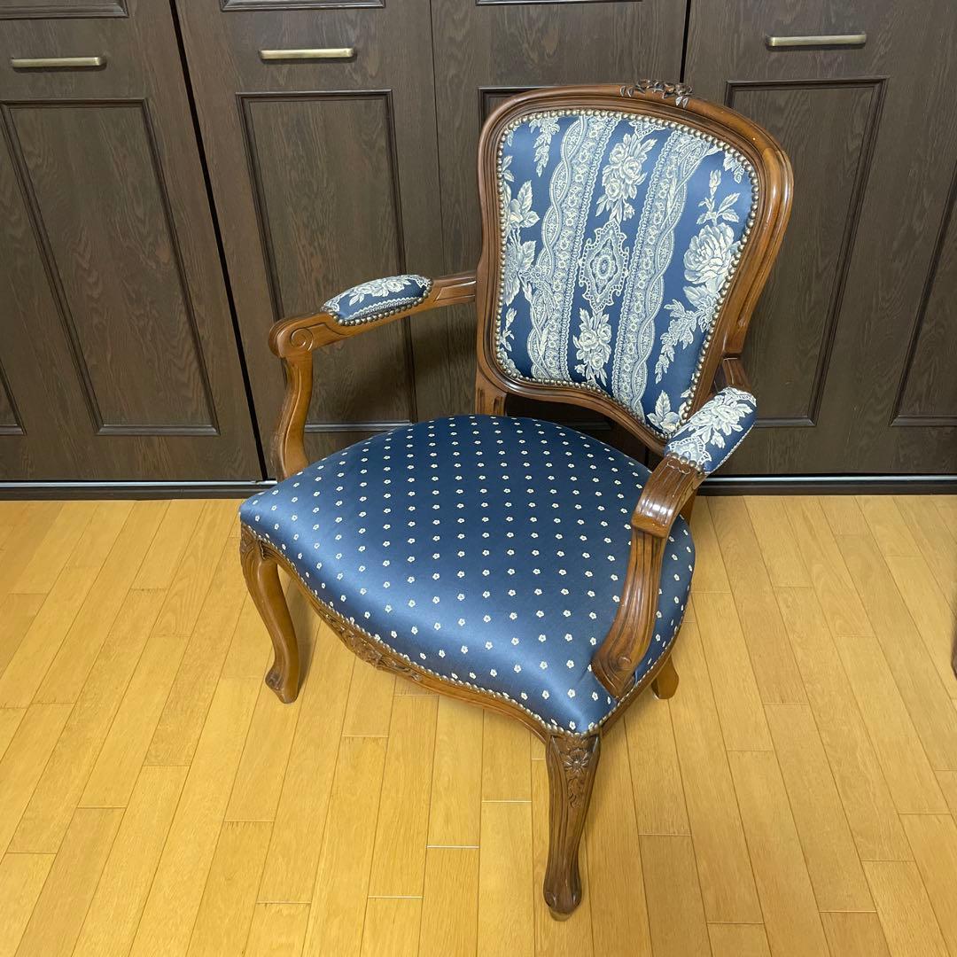 ③【条件あり】イタリア製　アンティーク　ダイニングチェア