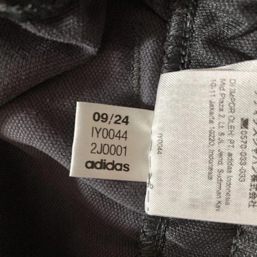 新品未使用タグ付き‼︎マンチェスター×adidasトラックパンツ　ジャージLサイズ