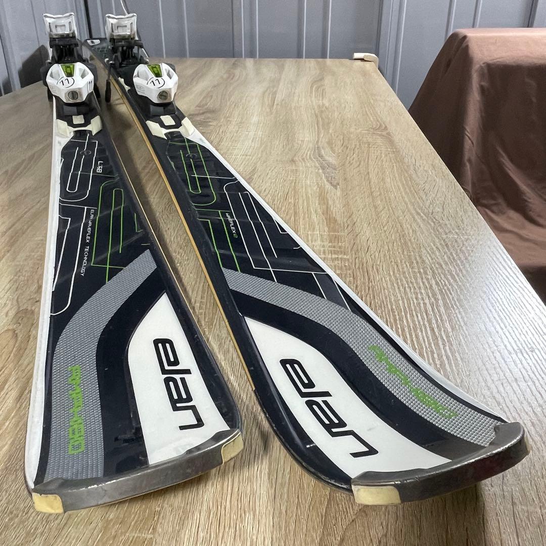 elan168cmROSSIGNOL27/27.5cmストック付きスキーセット