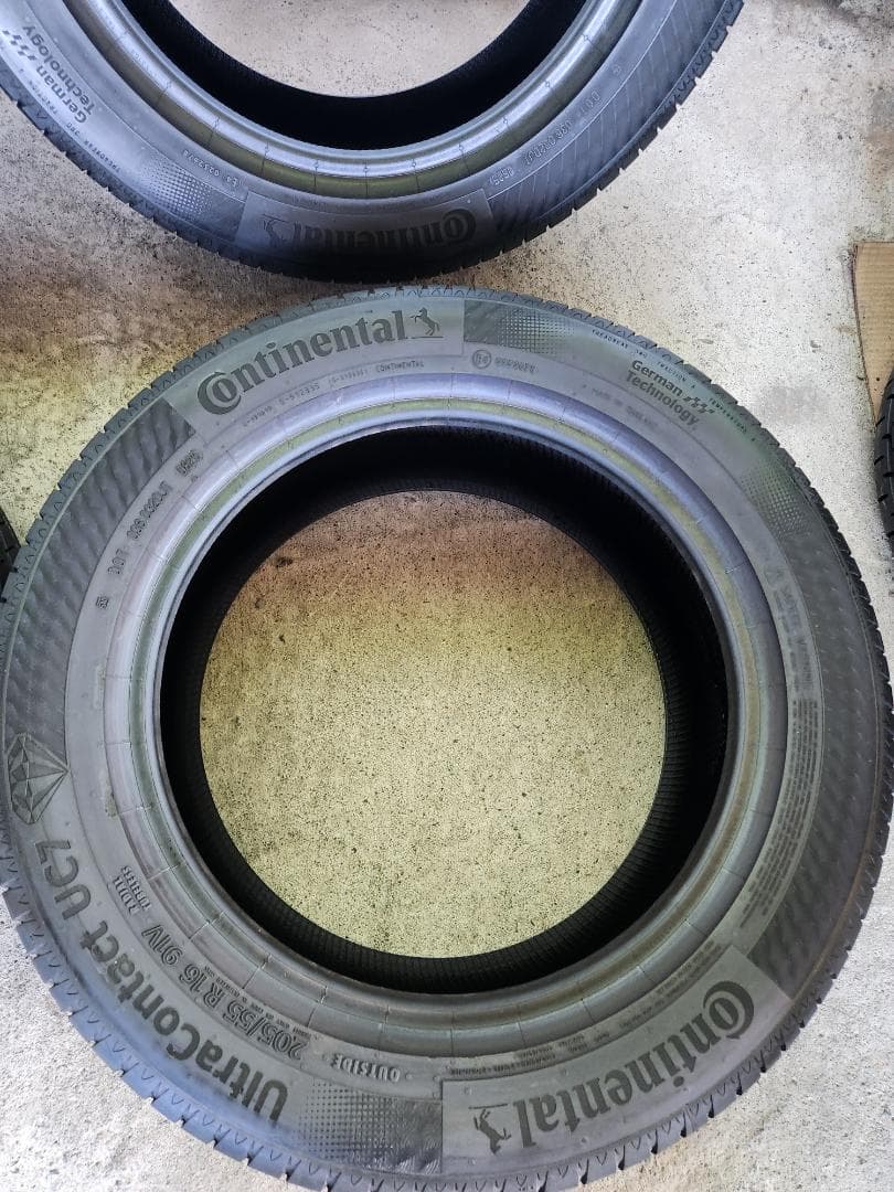 送料込☆2025年製 コンチネンタル タイヤ205/55R16☆4本