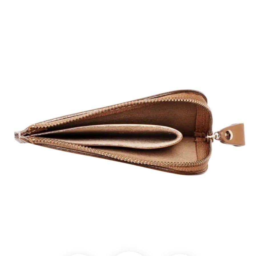 土屋鞄　財布　ナチューラ Natura　ヌメ革　Ｌファスナー　オーク　新品