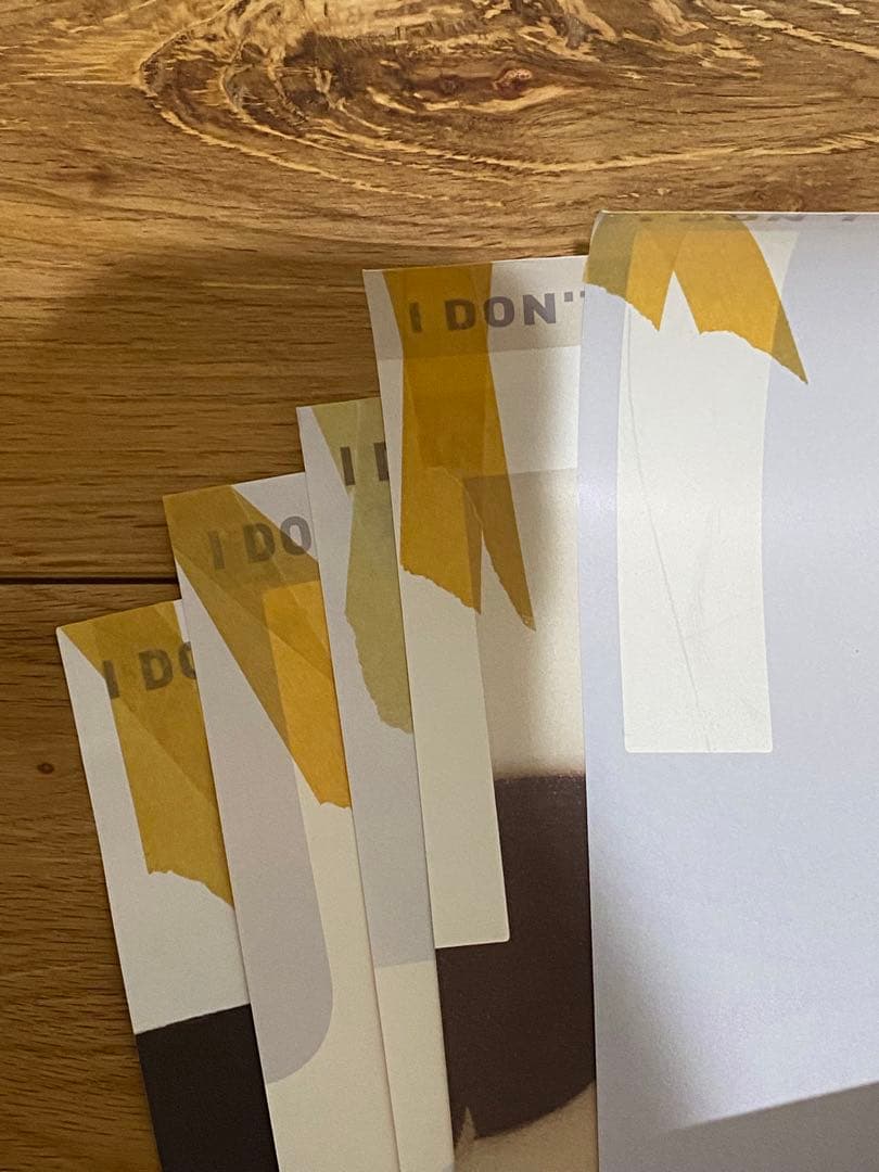 奈良美智 YOSHITOMO NARA 個展ポスター５枚セット　箱付き