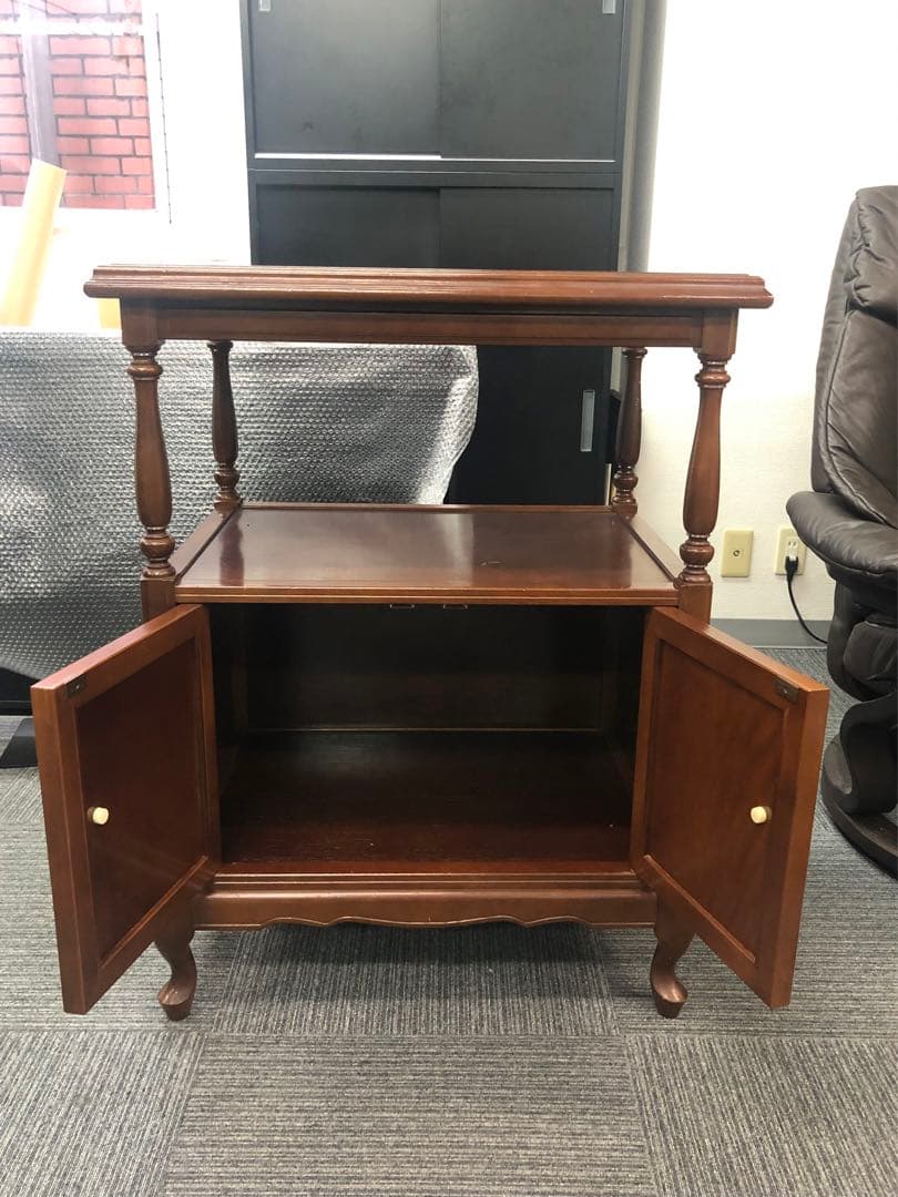 【SALE】クラシック 木製 サイドテーブル