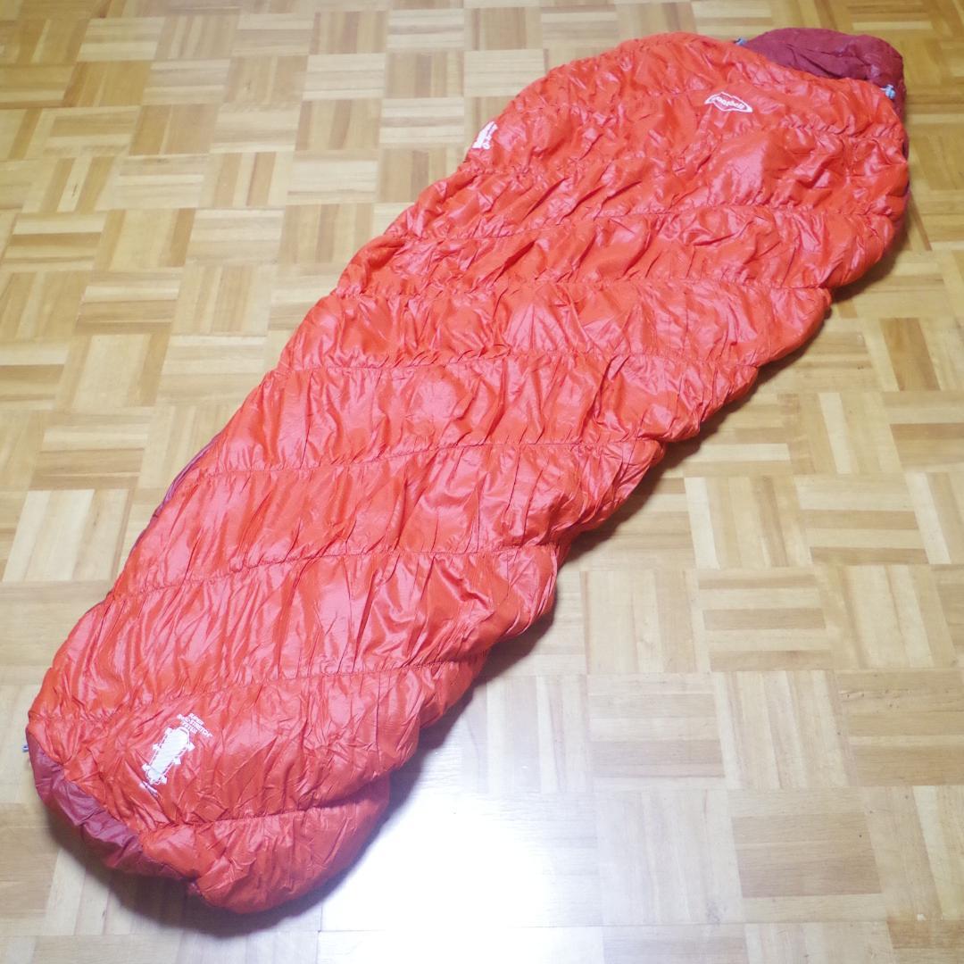 人気の定番！モンベル！バロウバッグ#0 収納袋付き！優れた快適性のエクセロフト