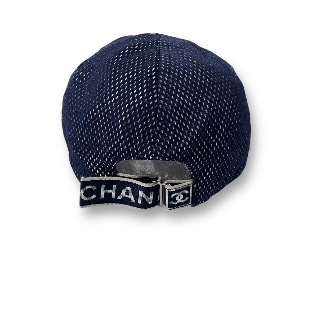 美品 CHANEL シャネルスポーツ メッシュキャップ M ココマーク