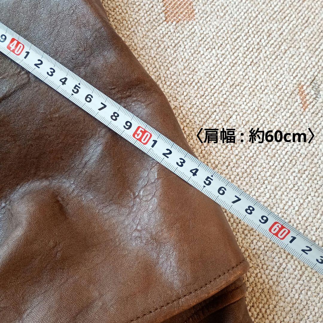 〈ROBO〉 レザージャケット（羊革） Lサイズ　ヴィンテージ品
