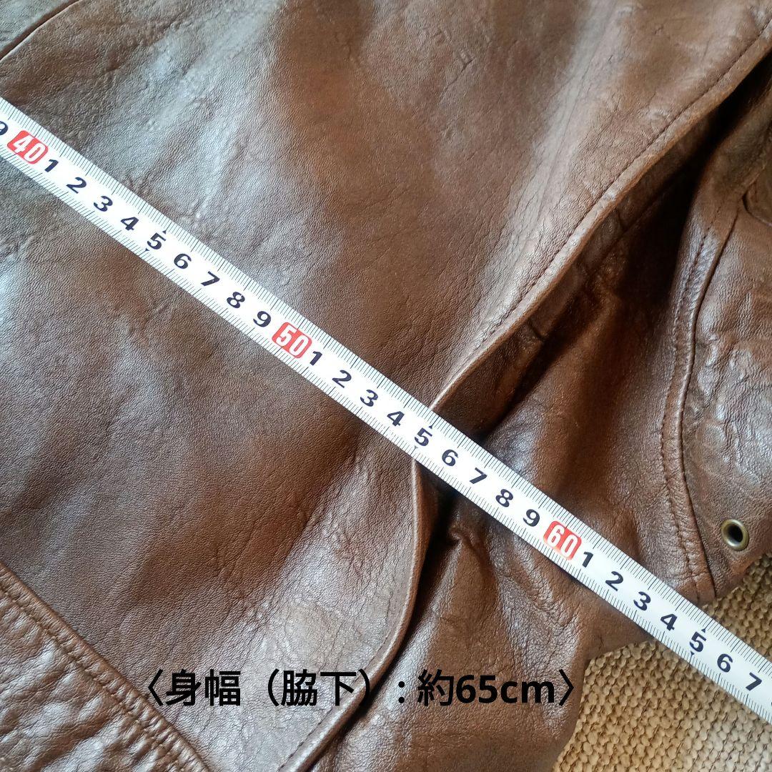 〈ROBO〉 レザージャケット（羊革） Lサイズ　ヴィンテージ品