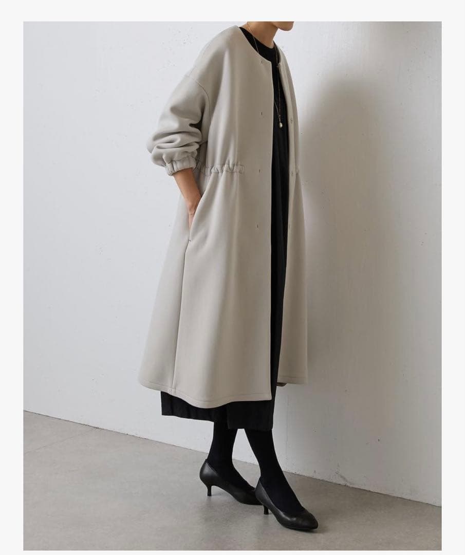 【新品未使用】BEARDSLEYビアズリー　ダンボールギャザーコート