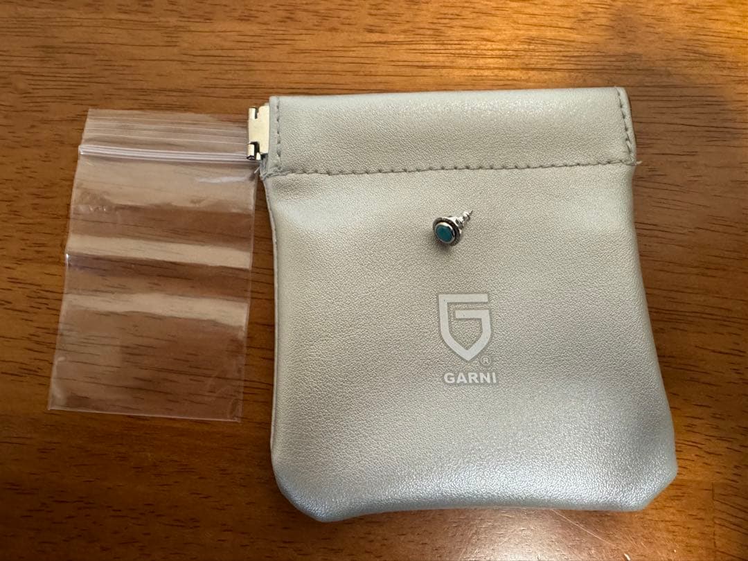 アクセサリー GARNI Round Stone Pierce(BLUE)