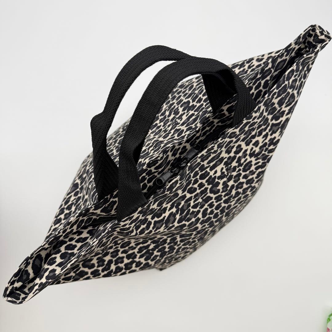 【極美品】エルベシャプリエ 2925F ナイロン舟型トート L パンサーブラン