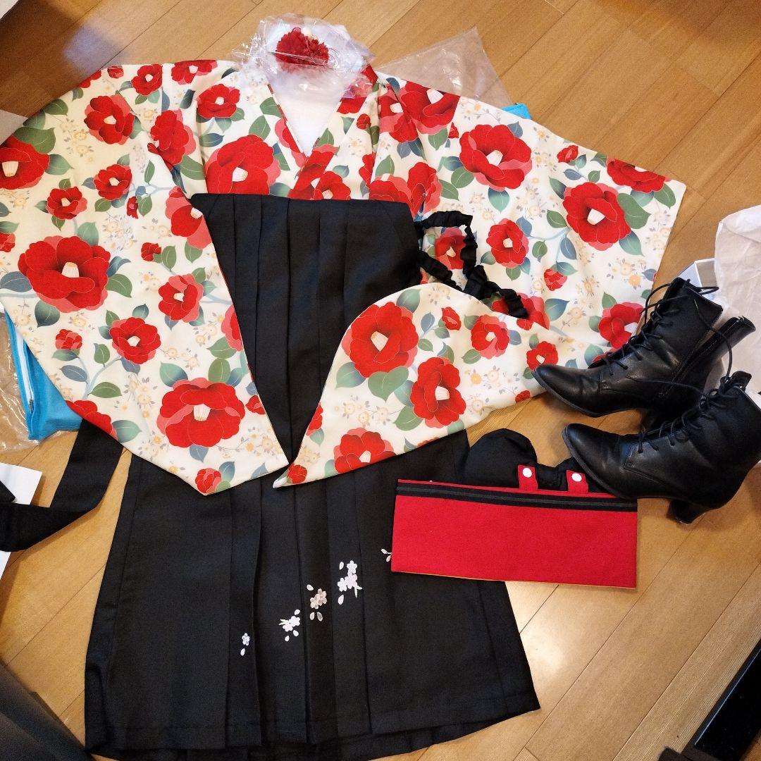 キャサリンコテージ　袴セット　150　ブーツ　アクセサリー
