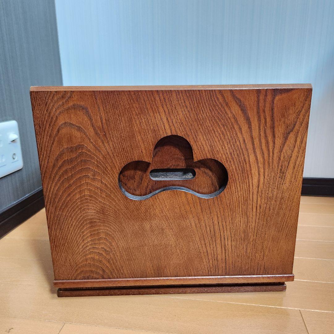 【美品】木目模様が素敵♪ 折り畳み 文机