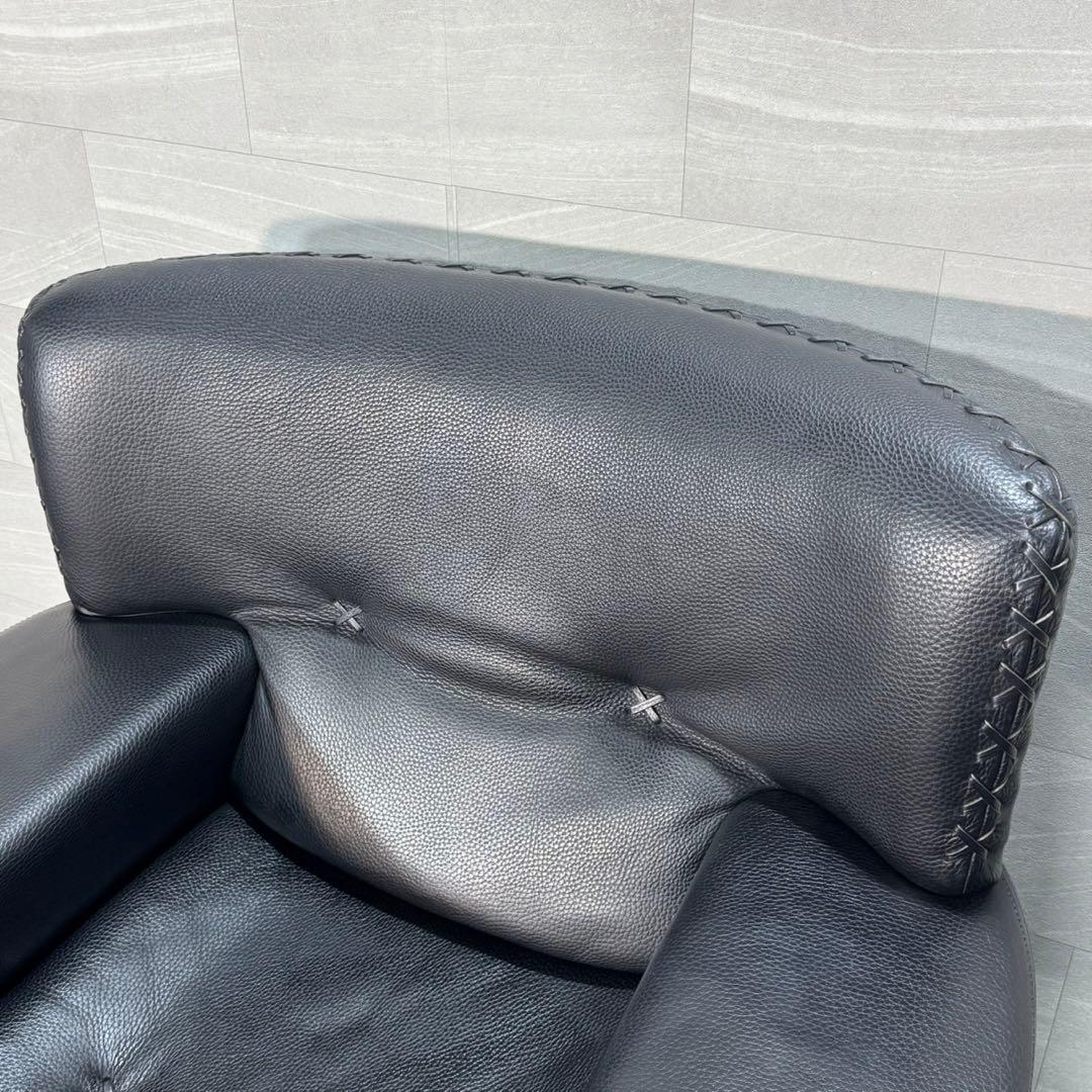 本革ソファ チェア 1人掛け 高級家具 おしゃれ 輸入家具 ドイツ製 d3514