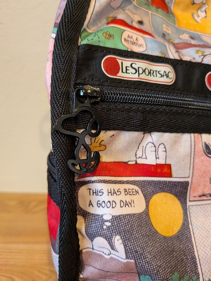 【未使用美品】2wayレスポートサック×スヌーピーボストンバッグ　ポーチ付き