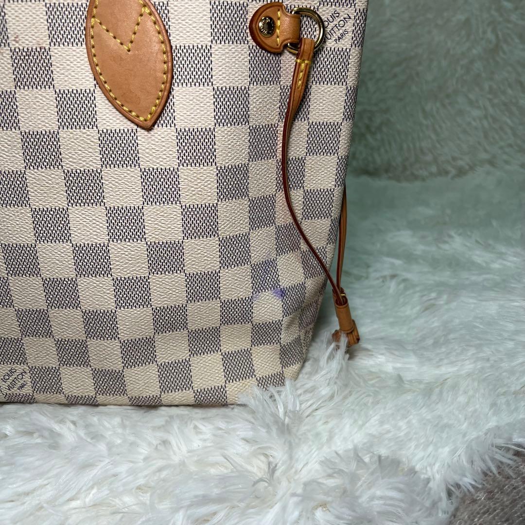 t*9様 LOUIS VUITTON ネヴァーフル　PM ダミエ　アズール　トー