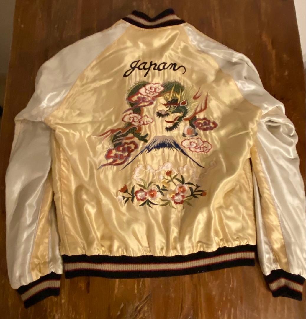 テーラー東洋　スカジャン　髑髏　龍　富士山　サイズM