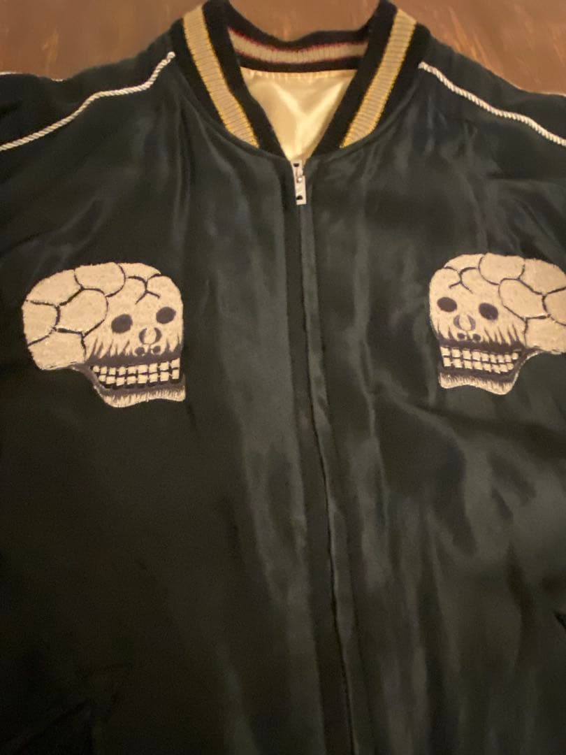 テーラー東洋　スカジャン　髑髏　龍　富士山　サイズM