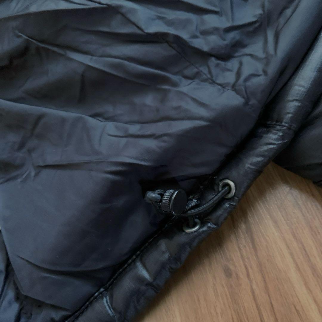 Sノースフェイスレディース700フィルブラック黒ヌプシダウンジャケット