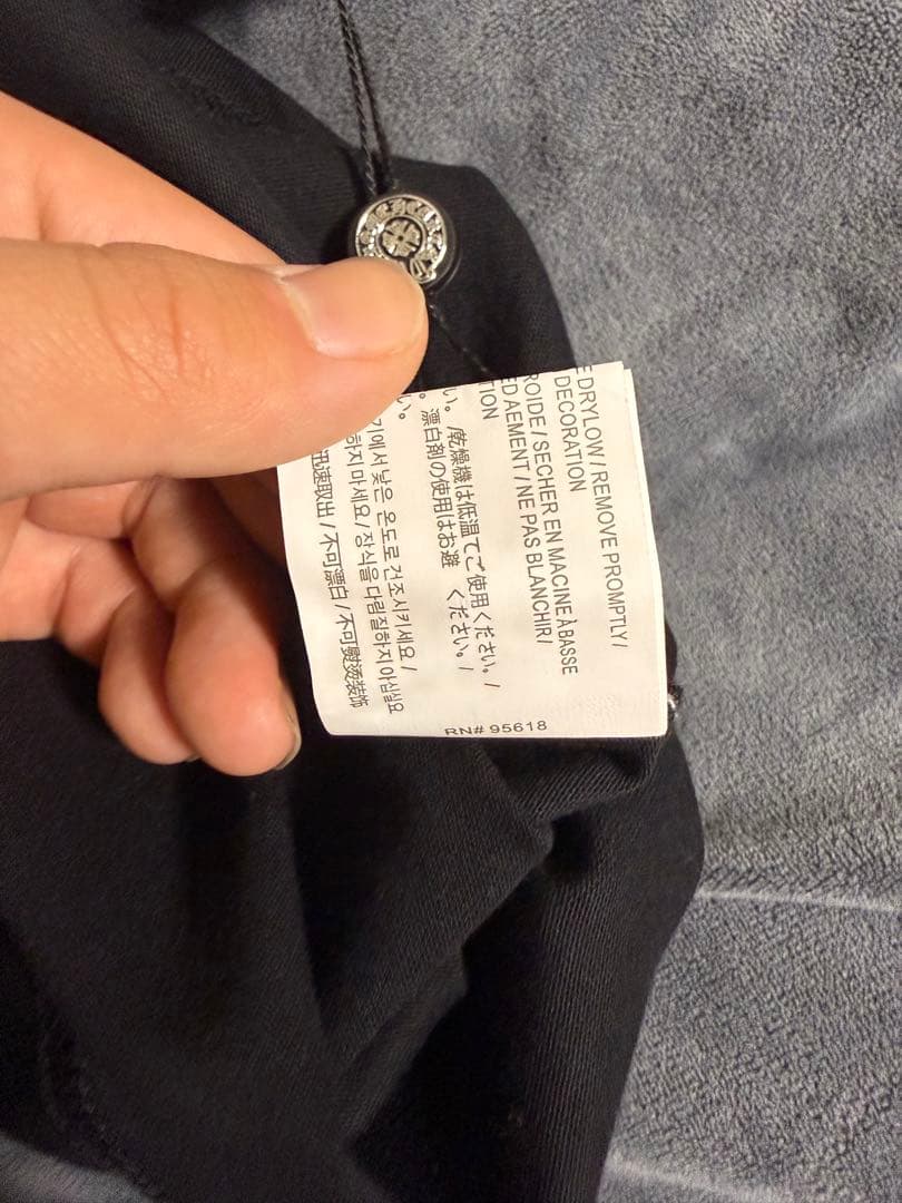 CHROME HEARTS 長袖シャツ ブラック