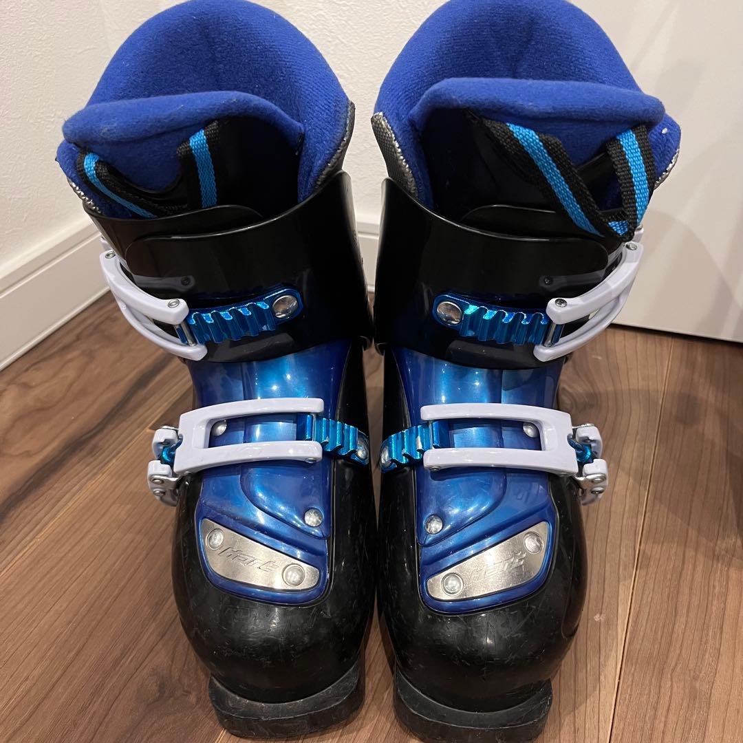 ジュニアスキーROCKER X8 板　ブーツ19㎝　ストック80スキー3点セット