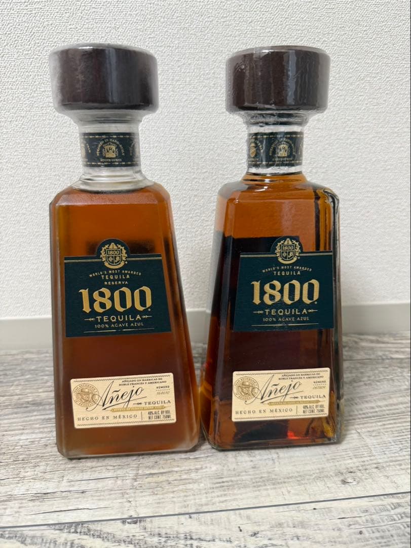 1800 Tequila Añejo 750ml 2本セット