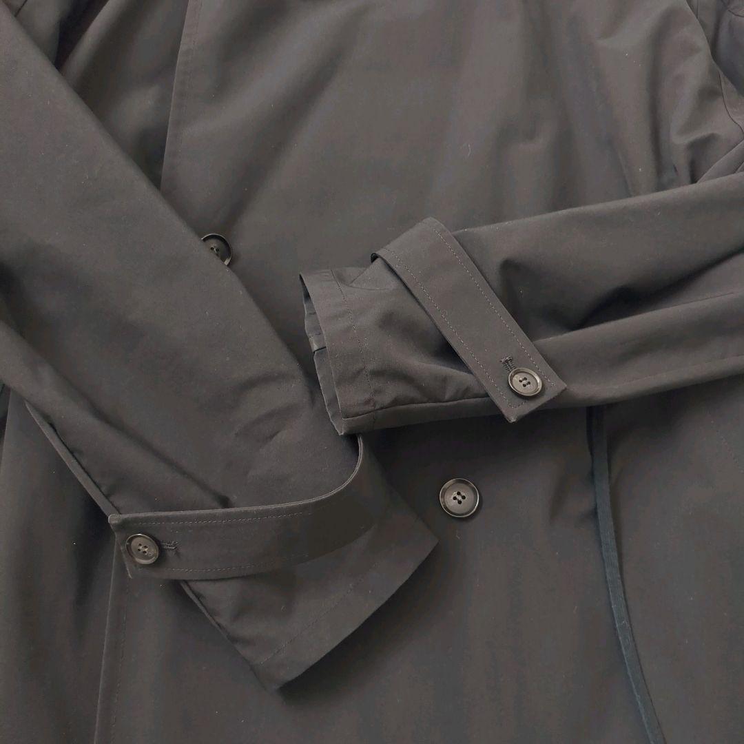 VACHEMENT│2wayフーデッド ショートコート ノーカラー ブラック