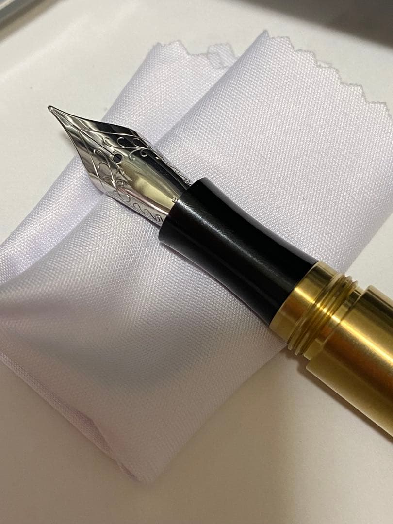 SCHONDSGN ショーンデザイン 万年筆 ポケットシックスブラス　ラスト1点