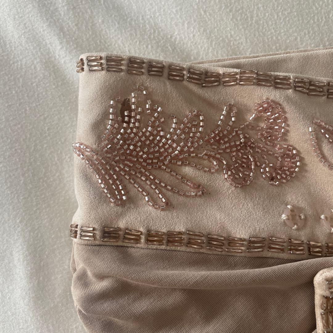 【sculptor】Beaded jersey skirt